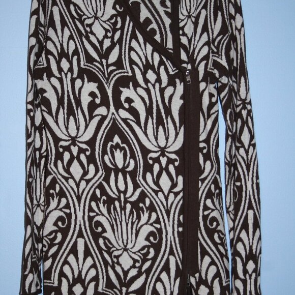 Avalanche Side Zip Front Cardigan Hooded Large - Picture 3 of 13